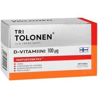 Tri Tolonen D-Vitamiini 100Μg 60Kaps