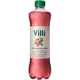 Villi Vitamiinivesi vadelma-mustikka 0,5 l