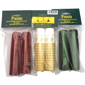 PRESTO Kutistemuovikapsyylit 24 kpl viinipulloille