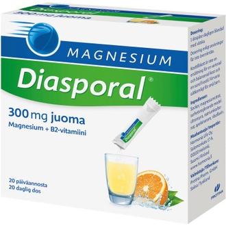 Magnesium Diasporal 20kpl/100g 300mg annospussit