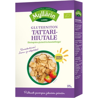 Myllärin Gluteeniton Luomu Tattari Aamiaishiutale 375 g