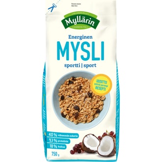 Myllärin Sportti Mysli 750 g