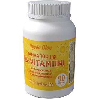 Hyvän Olon D3-Vitamiini 100Μg 90 Vegekaps