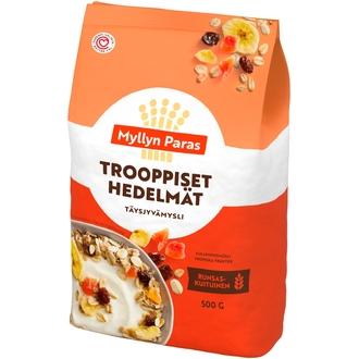 Myllyn Paras Trooppiset Hedelmät täysjyvämysli 500g