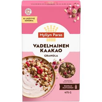 Myllyn Paras Vadelmainen Kaakao granola 475g