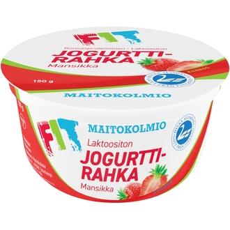 Maitokolmio FIT laktoositon mansikka jogurttirahka 150g