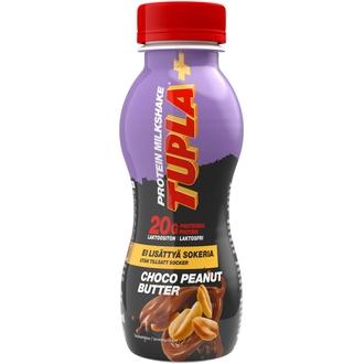 TUPLA+ laktoositon Choco Peanut Butter protein milkshake 280ml