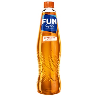 FUN Light appelsiininmakuinen juomatiiviste 1,0l
