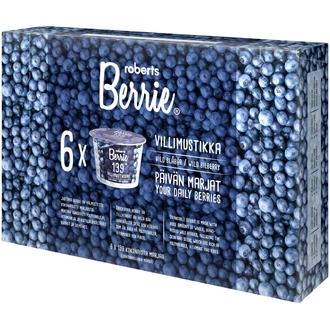 6 x Roberts Berrie villimustikka 100 ml