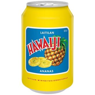 Laitilan Hawaiji 0,33L ananaksenmakuinen limonaadi