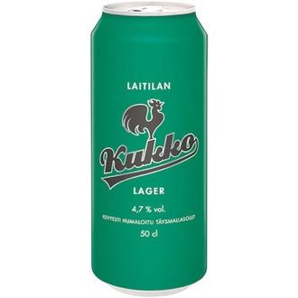 Laitilan Kukko Lager 4,7% 0,5L olut
