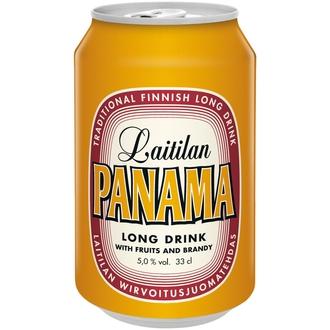 Laitilan Panama Brandy 5,0% 0,33L brandypohjainen hedelmäinen long drink