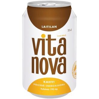 VITANOVA Laitilan Vita Nova kahvi energiajuoma 0,33l