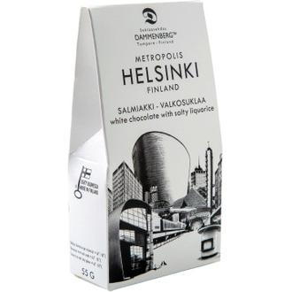 Dammenberg Helsinki salmiakki valkosuklaa 55g