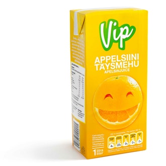 VIPSET Vip appelsiinitäysmehu 1l