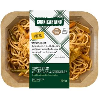 Kokkikartano Broilerin sisäfile ja nuudelia 360g