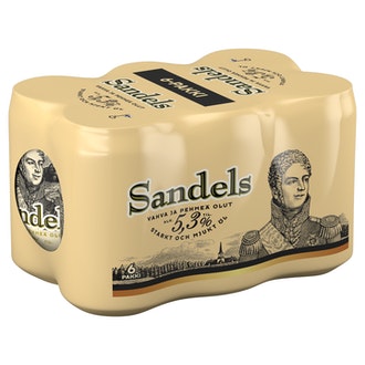 Sandels 5,3% 0,33l 6-pack