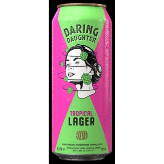 Olvi Daring Daughter Tropical Lager 5,5% 0,5 l tlk