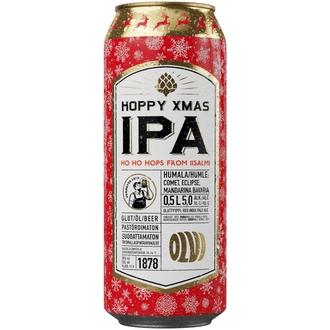 OLVI Hoppy Xmas IPA 5,0 % 0,5 l tlk