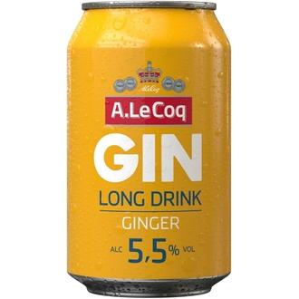 A. Le Coq Gin Long Drink Ginger 5,5% 0,33 L Tlk