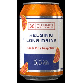 Helsinki Long Drink Gin&Pink Grapefruit 5,5% 0,33 l tlk