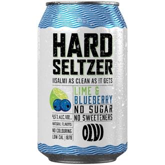 OLVI Hard Seltzer Lime-Blueberry 4,5 % 0,33 l tlk