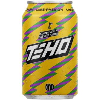 TEHO Lime-Passion energiajuoma 0,33 l tlk