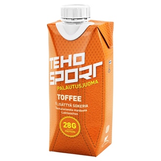 TEHO Sport palautusjuoma 0,33l Toffee