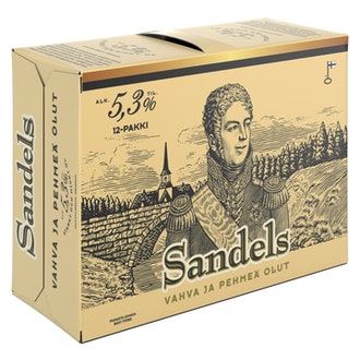 Sandels 5,3% 0,33l 12-pack