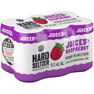 6xOLVI Hard Seltzer Juiced Raspberry 4,5 % 0,33 l tlk