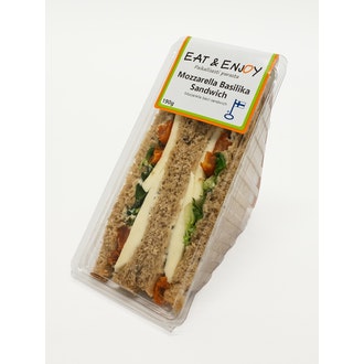 Eat & Enjoy Mozzarella basilika sandwich 190g