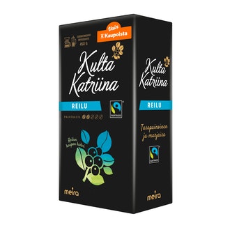 Kulta Katriina Reilu kahvi 450g suodatinjauhatus
