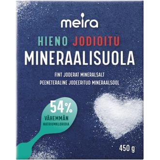 Meira Mineraalisuola hieno jodioitu 450g