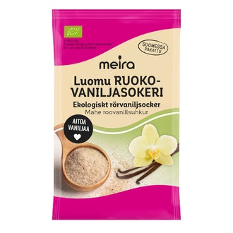 Meira Luomu ruokovaniljasokeri 40g