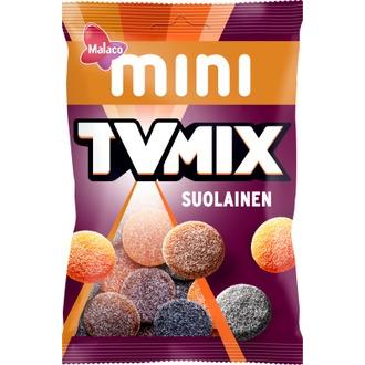 Malaco Mini TV Mix 110g suolainen makeissekoitus
