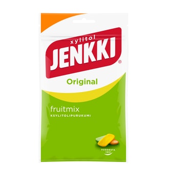 Jenkki Original Fruit mix ksylitolipurukumi 100g