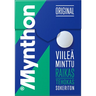 Mynthon Original Viileä Minttu sokeriton kurkkupastilli 85g