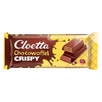 Cloetta crispy chocowoffel 80g utz