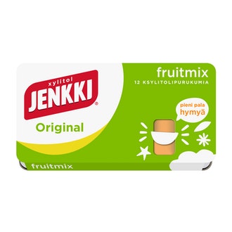 Jenkki Original purukumi 18g Fruitmix