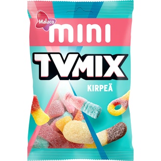 Malaco Tv Mix Mini Kirpeä makeissekoitus 110g
