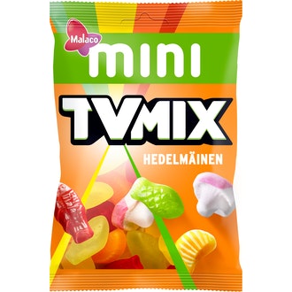 Cloetta Malaco Tv Mix Mini Hedelmäinen makeissekoitus 110g