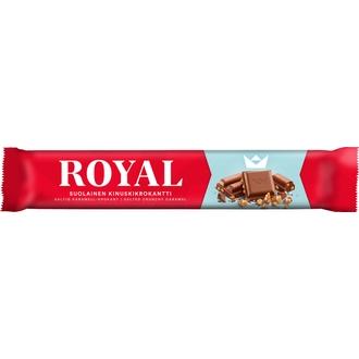 Royal Suolainen kinuskikrokantti suklaapatukka 45g