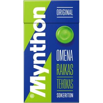 Mynthon Original Omena sokeriton +C kurkkupastilli 39g
