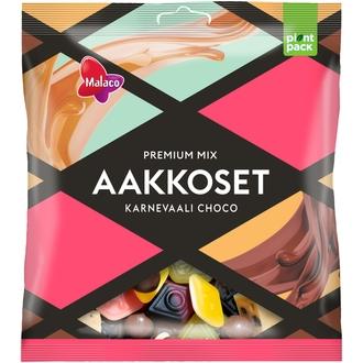 Malaco Aakkoset Karnevaali Choco makeissekoitus 280g