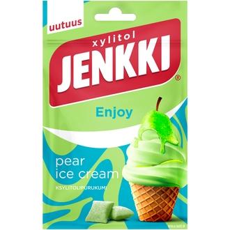 Jenkki Enjoy Pear ice cream ksylitolipurukumi 35g