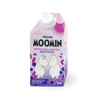 Moomin must-kaura-vanilja mehujuoma 0,5l