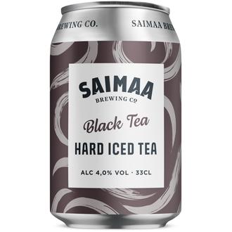 Saimaa Black Tea Hard Iced Tea 4,0% 0,33l tölkki