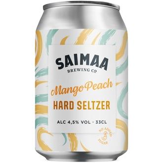 Saimaa Hard Seltzer Mango Peach 4,5% 0,33l tlk