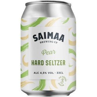 Saimaa Hard Seltzer Pear 4,5% 0,33l tlk