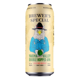 Brewer\'s Special Yakima Valley Dry Hopped APA 4,5% olut 0,5l tölkki